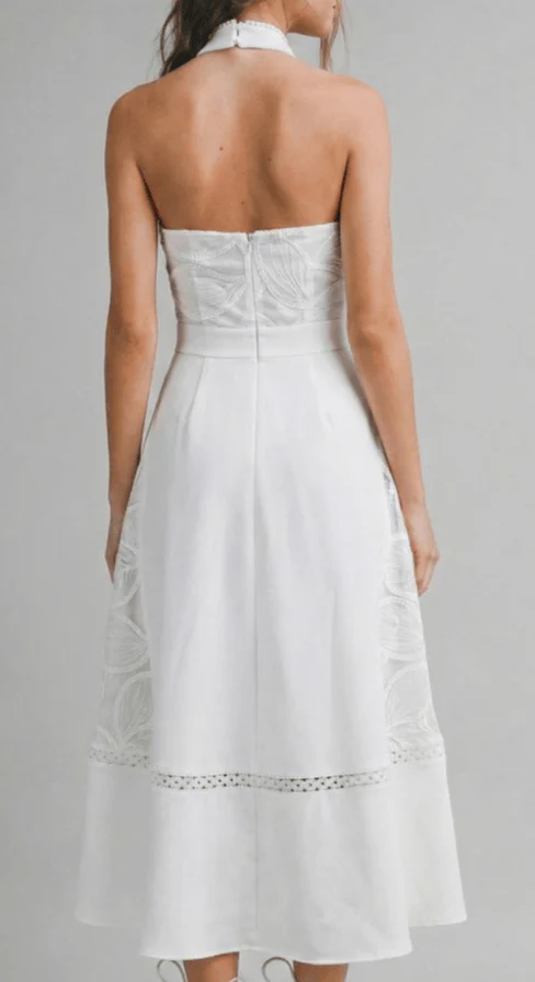 1 in a Million Midi Dress - White 1 in a Million Midi Dress - White